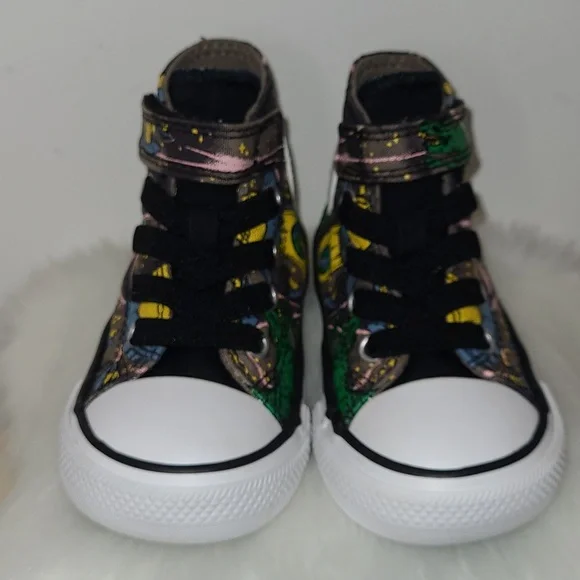 Converse Chuck Taylor AllStar Dinoverse Hi-Top Sneakers Infant Size 5M Pre-Loved - Picture 6 of 17